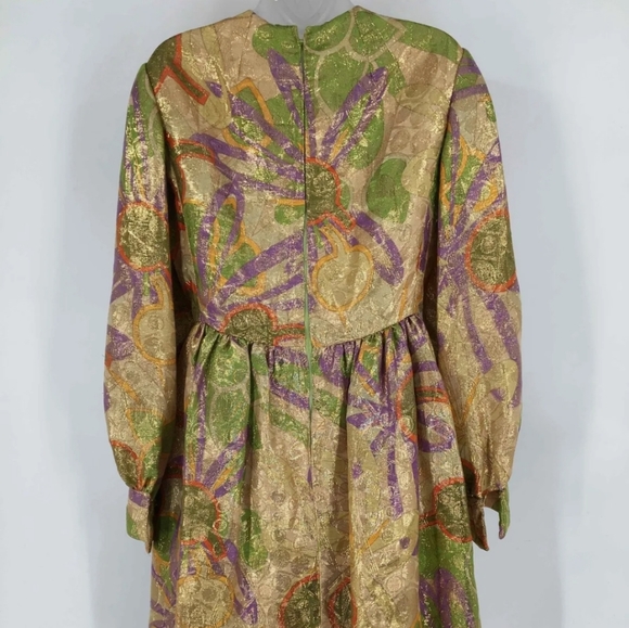 SALE⚡️VINTAGE ELINOR SIMMONS FOR MALCOLM STARR Dress SZ 12 fits more like 4-8 - Picture 4 of 14